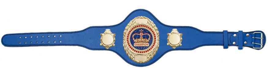 CHAMPIONSHIP BELT - PLT286/G/BLUGEM - AVAILABLE IN 4 COLOURS